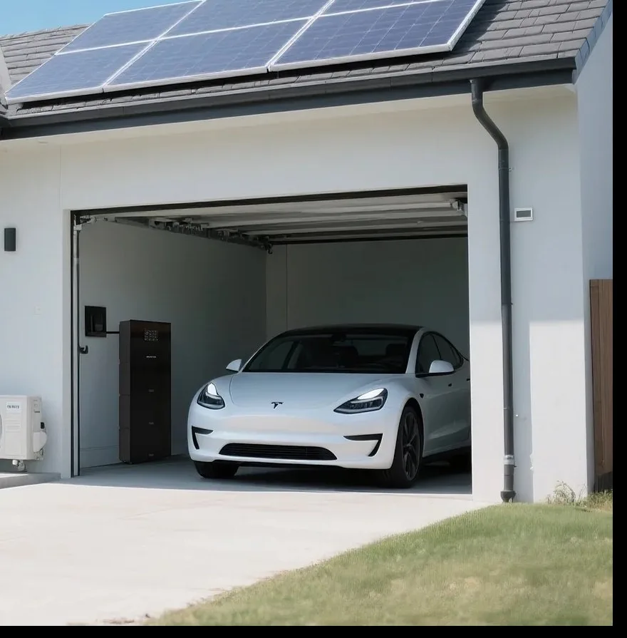 Marstek Mars I Plus battery system in a garage