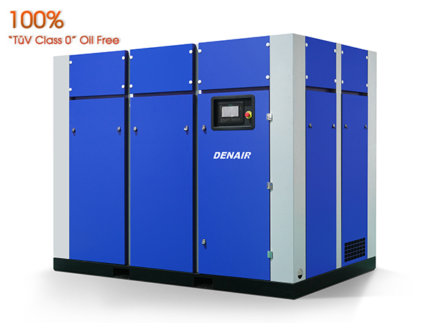 Öljytön ruuvikompressori — 1