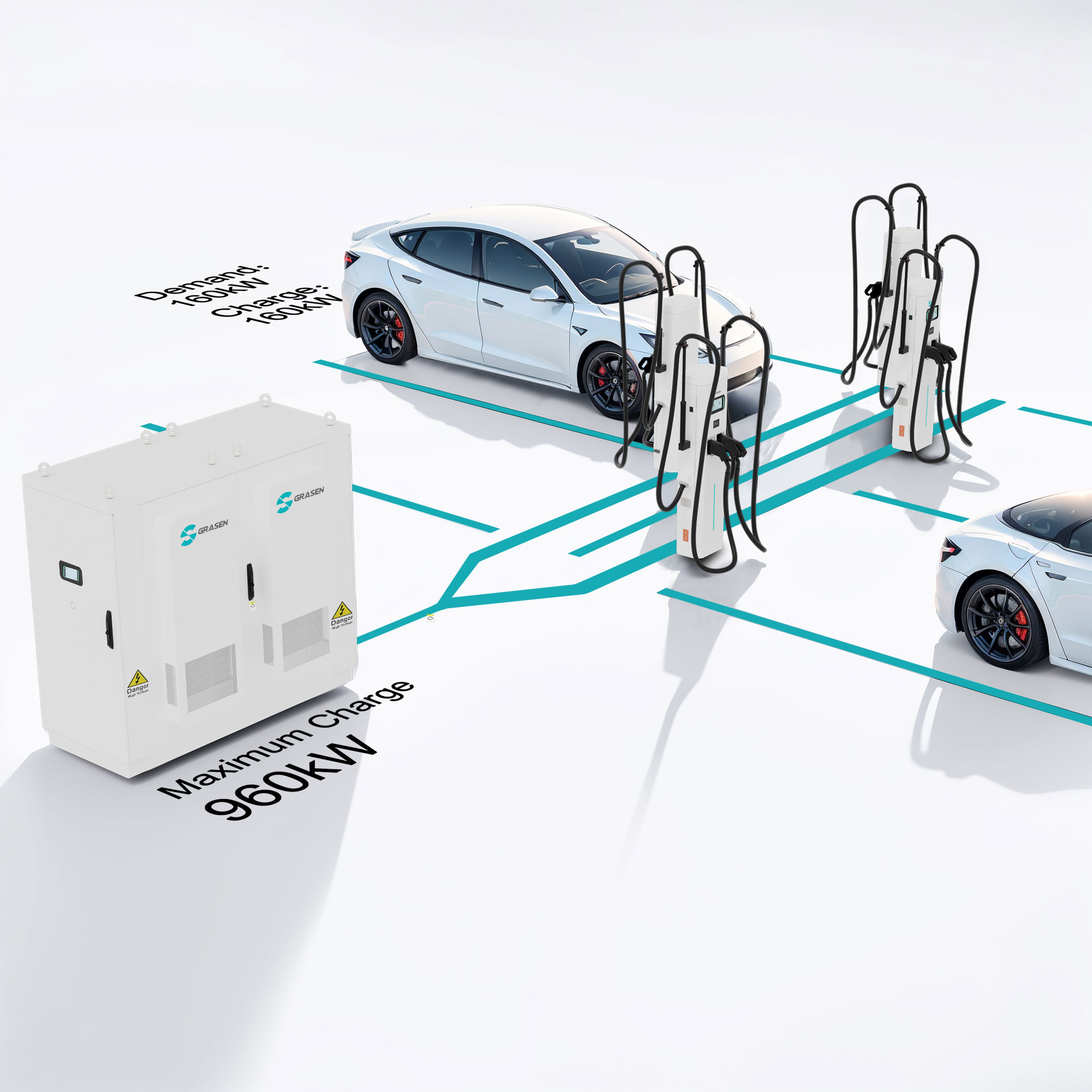 S960 Effektskab — 960 kW — 4